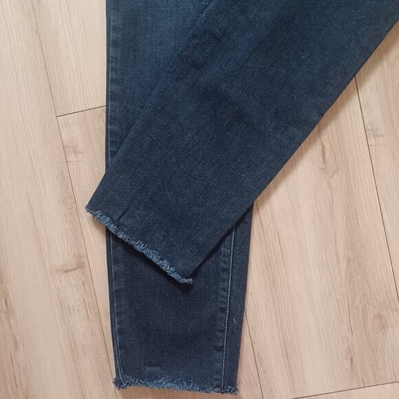 Paige Verdugo Ankle Ultra Skinny Jeans in Kaleea Raw Hem 26W - Picture 4 of 10